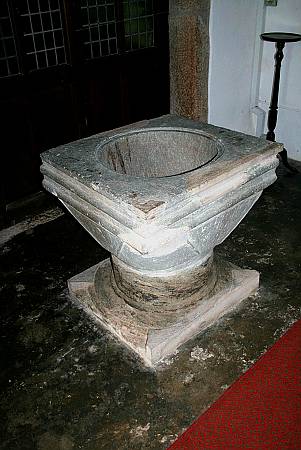 St Erney - The Font